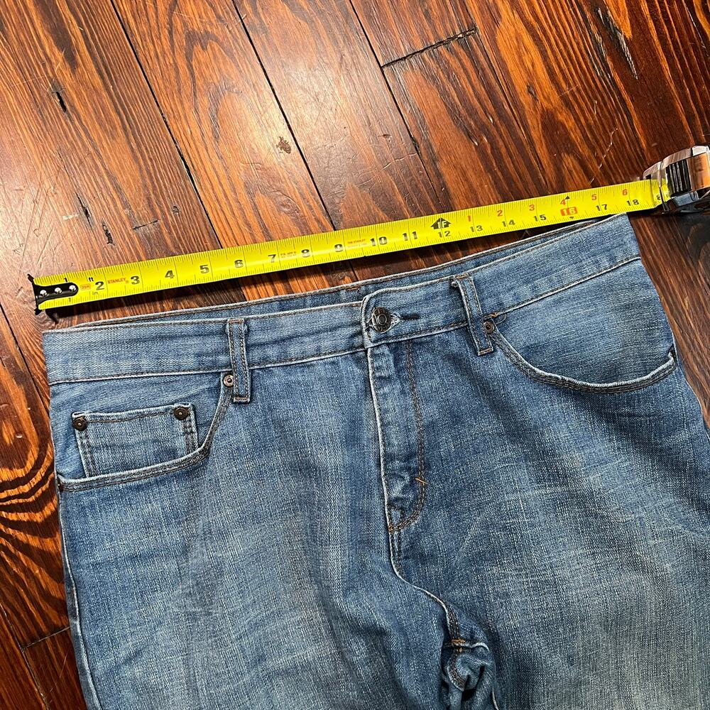 Gap 35x30 Premium Straight Jeans Blue Denim Classic Casual - Picture 4 of 8
